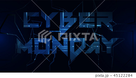 Sale Technology Banner for Cyber Monday 45122284