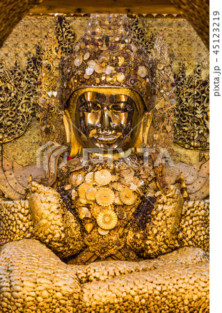 Maha Myat Muni Pagoda Mandalay city Myanmar 45123219