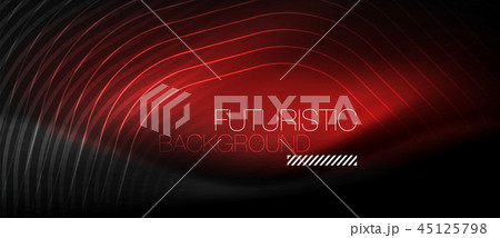 Neon glowing lines, magic energy space light concept, abstract background wallpaper design 45125798