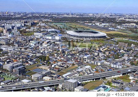 武蔵野の森スポーツ施設／Aerialview 45128900
