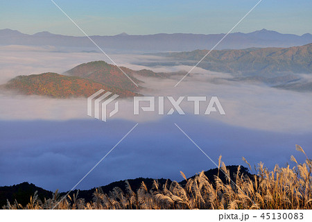 高ツムジ山の雲海 高ツムジ山の雲海 45130083