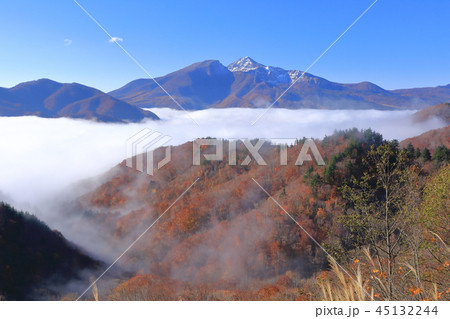 裏磐梯 秋元湖の雲海 裏磐梯 秋元湖の雲海 45132244