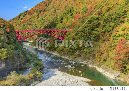 黒部峡谷　トロッコ鉄道 45133151