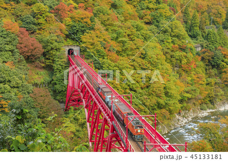 黒部峡谷 トロッコ鉄道 黒部峡谷 トロッコ鉄道 45133181