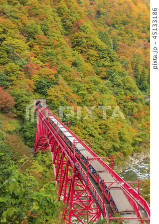 黒部峡谷 トロッコ鉄道 黒部峡谷 トロッコ鉄道 45133186
