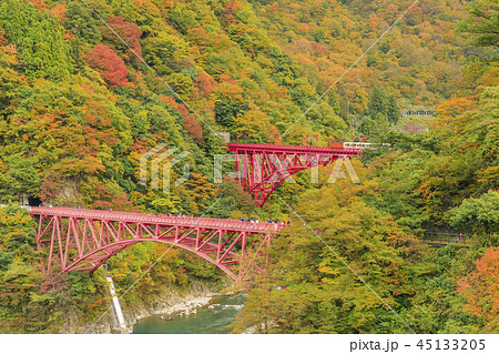 黒部峡谷　トロッコ鉄道 45133205