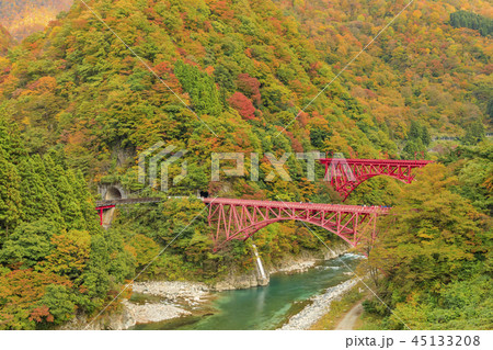 黒部峡谷　トロッコ鉄道 45133208