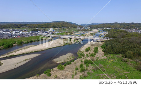 京都 木津川 ドローン空撮 京都 木津川 ドローン空撮 45133896