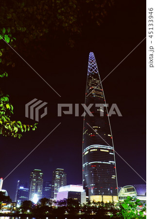 夜景 都市 都会 45133946