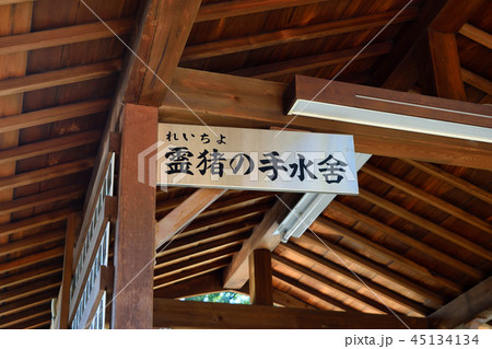 霊猪の手水舎 護王神社(京都) 霊猪の手水舎 護王神社(京都) 45134134