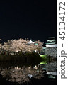 福岡城　夜桜 45134172