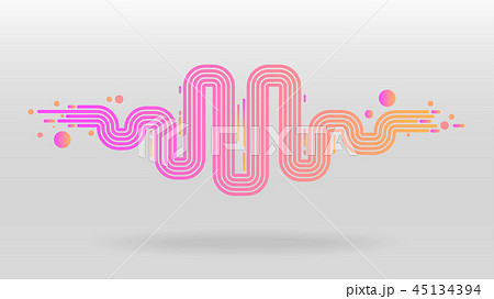 sound wave equalizer elements 45134394