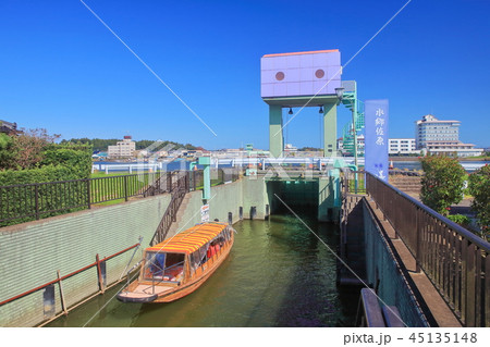 水郷佐原の加藤洲十二橋 45135148