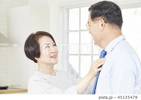 夫婦 ネクタイ 男 45135479
