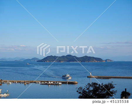 鞆の浦 医王寺から望む瀬戸内海 ・走島方面の風景 45135538