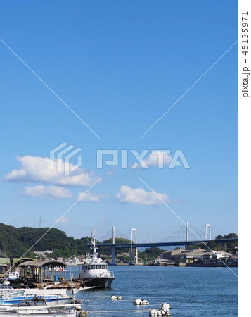 尾道水道 しまなみ海道 尾道大橋 新尾道大橋 向島 45135971