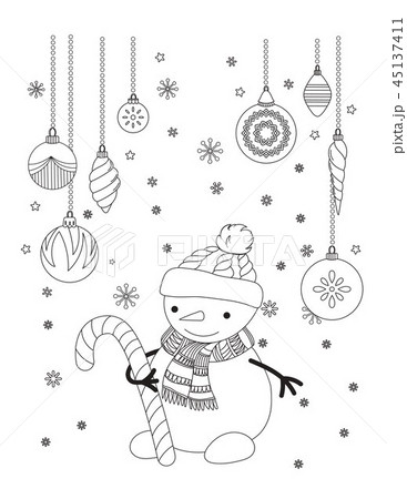 Christmas coloring page Christmas coloring page 45137411