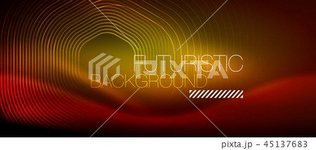 Neon glowing lines, magic energy space light concept, abstract background wallpaper design Neon glowing lines, magic energy space light concept, abstract background wallpaper design 45137683