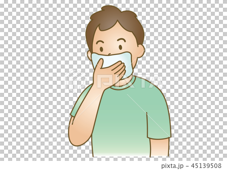 First aid illustration 66: nosebleed First aid illustration 66: nosebleed 45139508