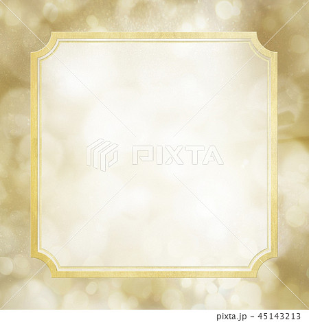 Background-Gold-Glitter-Frame - Stock Illustration [45143213] - PIXTA