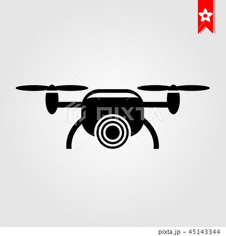 Drone Icon Vectorのイラスト素材