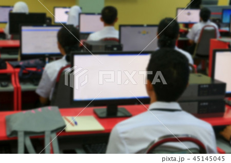 focus blur, the student with teacher learning  45145045