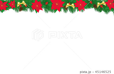 クリスマスフレームのイラスト素材