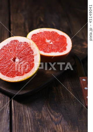 pink grapefruit slices. Fruit background pink grapefruit slices. Fruit background 45149041
