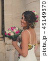 Portrait of a Bride Iin Front of Siracusa's Cathedral 45149370