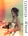 Portrait of a Bride Iin Front of Siracusa's Cathedral 45149371