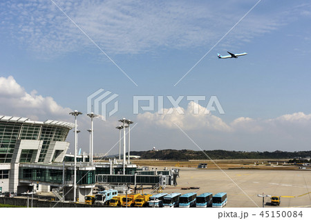 飛行機 国際空港 永宗島 45150084