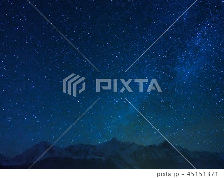 中国雲南省・徳欽 梅里雪山・満点の星空/ starry skies over Mt. Meili 45151371