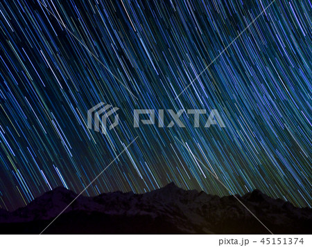 中国雲南省・徳欽 梅里雪山・満点の星空/ starry skies over Mt. Meili 45151374