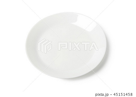 White porcelain plate White porcelain plate 45151458