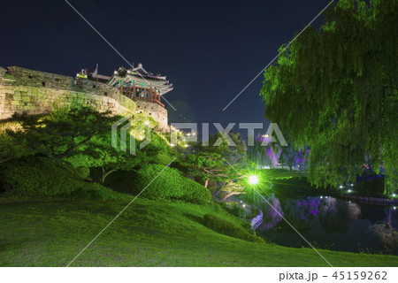 夜景 光の祭典 水原 45159262