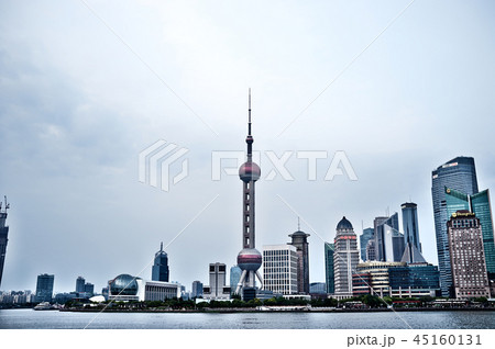 江蘇省 高層ビル 都市 45160131