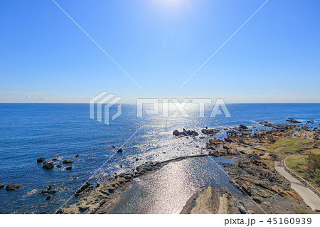 南房総市白浜町野島崎灯台付近を空撮 45160939