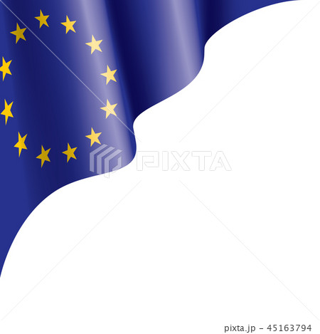 European union flag, vector illustration on a white background European union flag, vector illustration on a white background 45163794