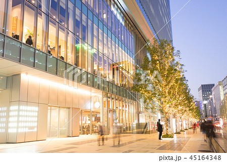 JPタワー名古屋　KITTE名古屋前　イルミネーション 名古屋市中村区名駅　名駅通り　都市風景 45164348