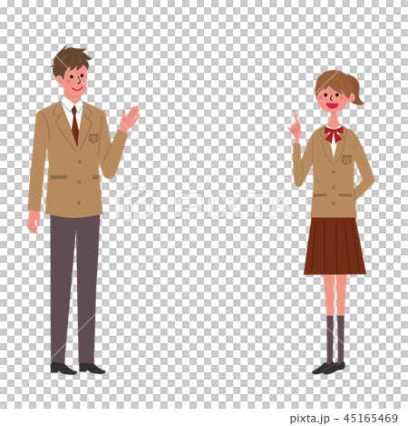 学生 制服 生徒 イラスト 学生 制服 生徒 イラスト 45165469