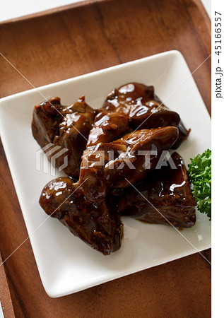 鶏レバーのしぐれ煮 45166557