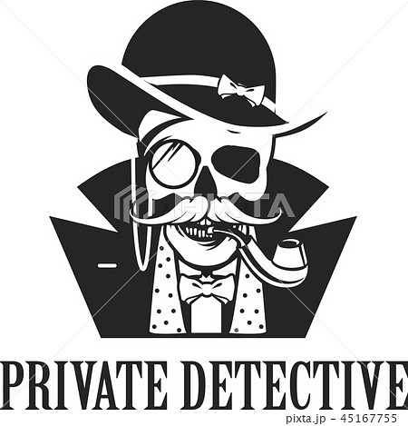 private investigator Skull private investigator Skull 45167755