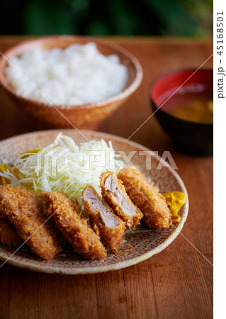 ヒレカツ定食　許可済み 45168501