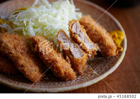 ヒレカツ定食　許可済み 45168502
