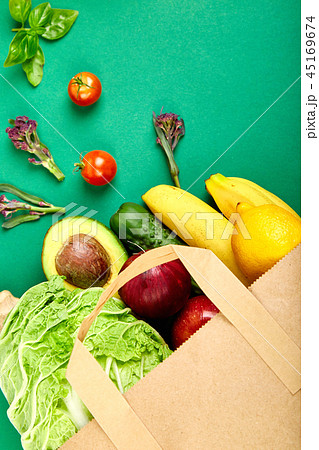 Shopping list, recipe book, diet plan. Grocering. Shopping list, recipe book, diet plan. Grocering. 45169674