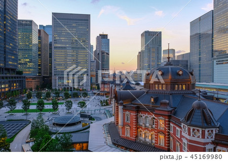 東京駅 （夕景） 45169980