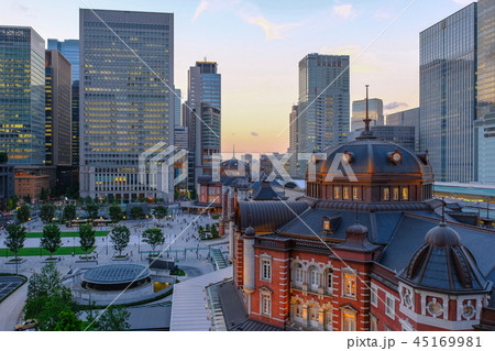 東京駅 (夕景) 東京駅 (夕景) 45169981