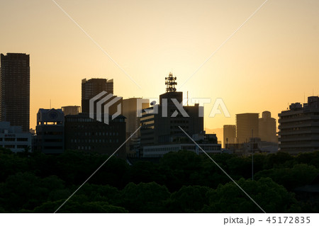 osaka city view osaka city view 45172835