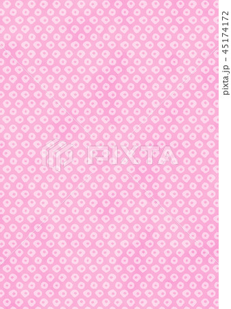 鹿の子模様 水彩風 (ももいろ) 鹿の子模様 水彩風 (ももいろ) 45174172