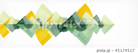 Triangles and circle geometric background Triangles and circle geometric background 45174517